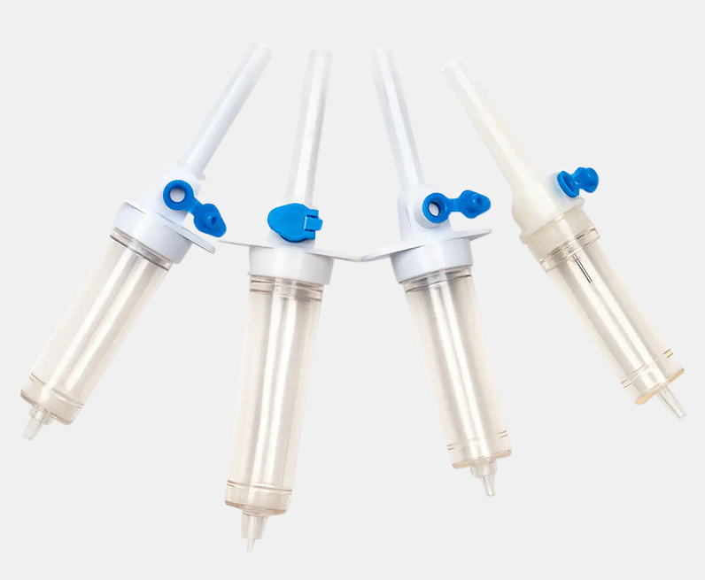 Verschillende infusie -accessoires