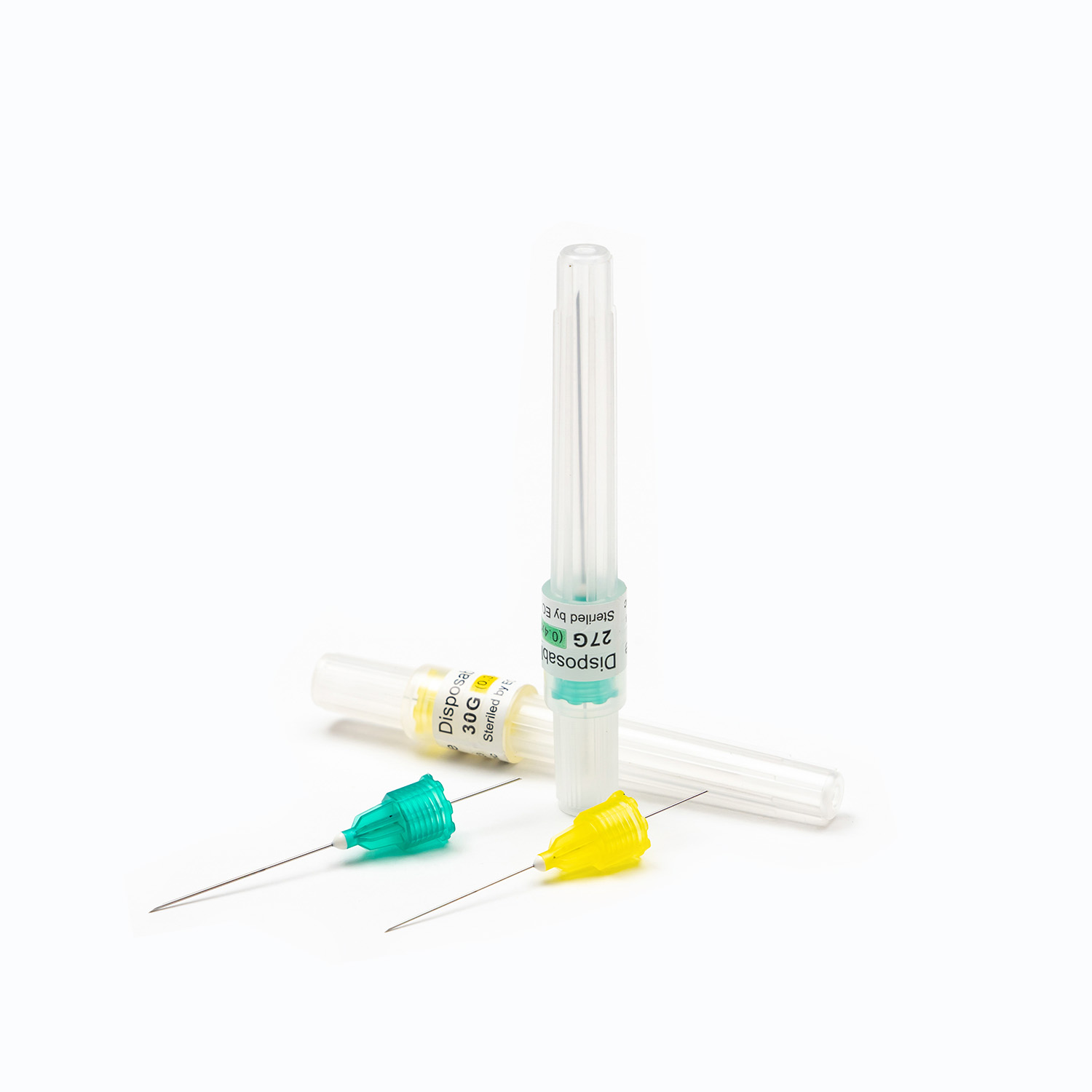 Wegwerp plastic hub tandheelkundige naalden